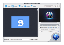 WinX Video Converter Deluxe - main-screen