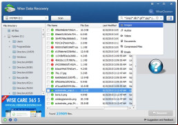 Wise Data Recovery screenshot 1
