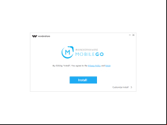 Wondershare MobileGo - install