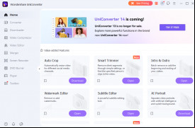 Wondershare UniConverter screenshot 1
