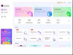 Wondershare UniConverter - main-screen-functions