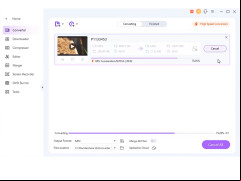 Wondershare UniConverter - converting