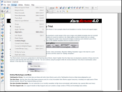 Xara Xtreme - arrange
