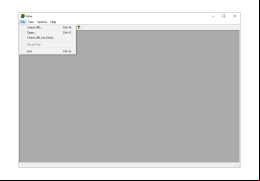 Xenu Link Sleuth - file-menu