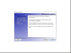 XpoLog Center - welcome-screen-setup
