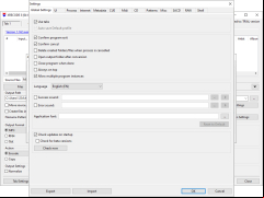 Xrecode II - settings