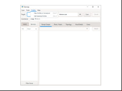 Zenmap - profile-menu
