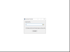zip 2 ipsw Converter - main-screen