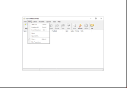 ZipX - edit-menu