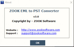 ZOOK EML to PST Converter screenshot 3